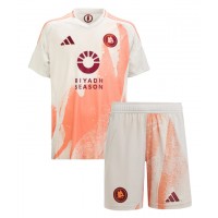 Camiseta AS Roma Mats Hummels #15 Visitante Equipación para niños 2024-25 manga corta (+ pantalones cortos)